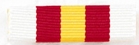 RC-41: White / red / yellow / red / white ribbon